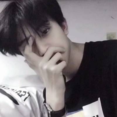 男生头像冷酷帅气侧脸图片精选-真人遮脸_2
