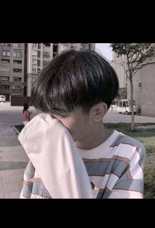 男生头像冷酷帅气侧脸图片精选-真人遮脸_1