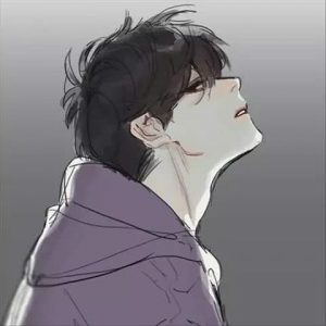 男生头像冷酷帅气侧脸图片精选-唯美_11
