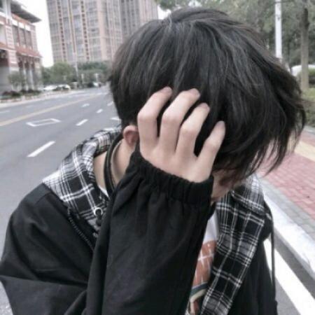 男生头像冷酷帅气侧脸图片精选-真人遮脸_8
