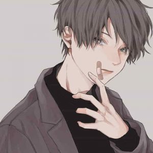 男生头像冷酷帅气侧脸图片精选-唯美_1