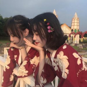 超级好看的神仙闺蜜头像图片精选-真人闺蜜头像_5