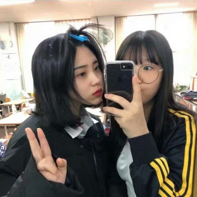 超级好看的神仙闺蜜头像图片精选-双人头像_7