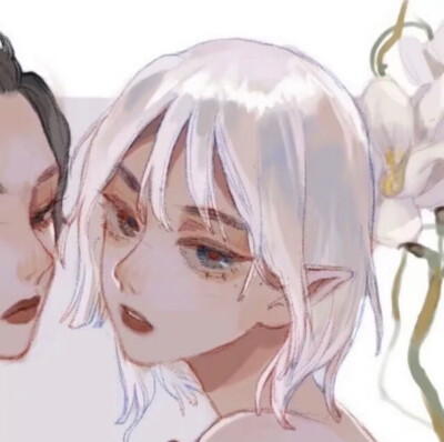 超级好看的神仙闺蜜头像图片精选-动漫两人头像_2