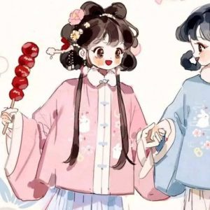 超级好看的神仙闺蜜头像图片精选-闺蜜古风头像_2