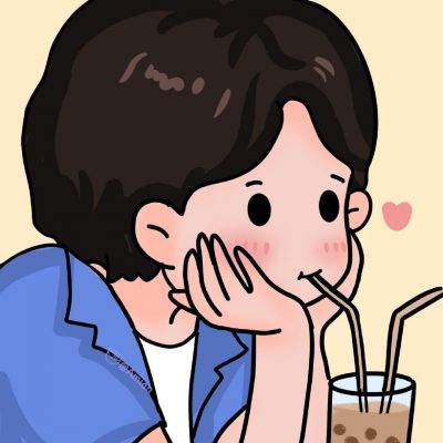 2021最火爆微信情侣双人头像图片精选-情侣卡通头像_11