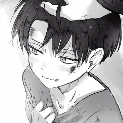 利威尔·阿克曼 Levi·Ackerman高清头像精选-黑白风格_13