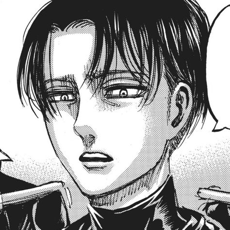 利威尔·阿克曼 Levi·Ackerman高清头像精选-黑白风格_1