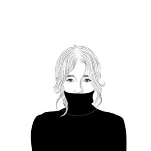情头一男一女高冷情侣头像图片精选-黑白_5