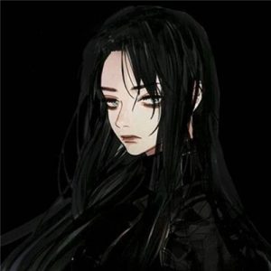 情头一男一女高冷情侣头像图片精选-黑白_10