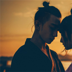 情头一男一女高冷情侣头像图片精选-真人_9
