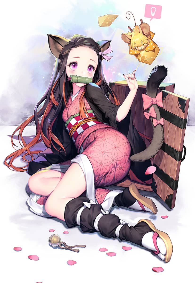 《鬼灭之刃》灶门祢豆子高清动漫图片精选-可爱图_7