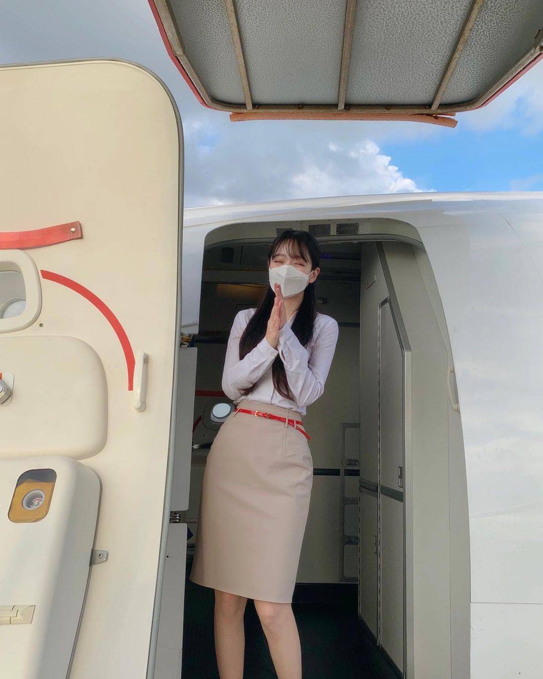大韩国际航空空姐日常图片精选_2