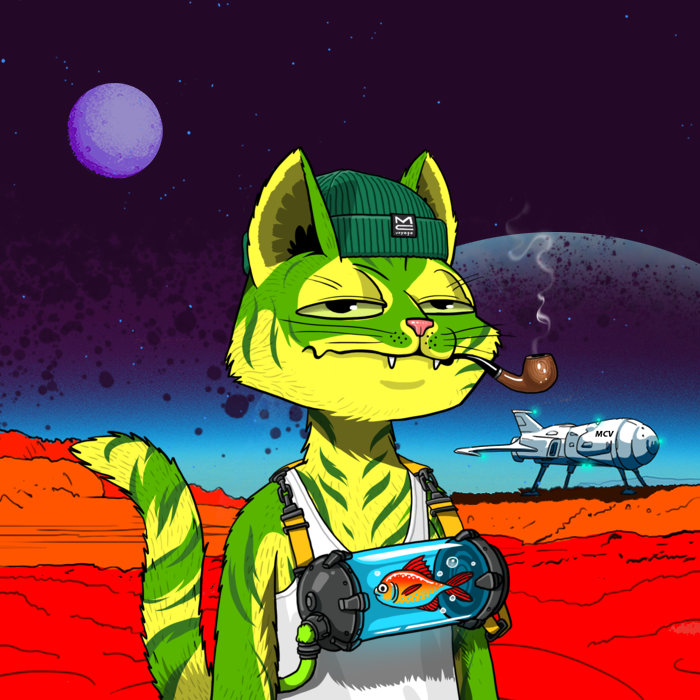 国外爆红的MarsCat火星猫个性头像图片精选_4