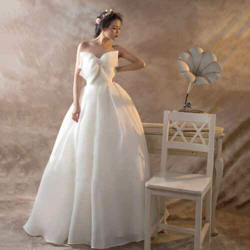 新娘婚纱图片 白色婚纱礼服_6