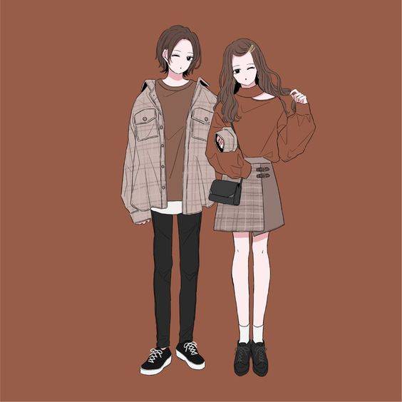 闺蜜淑女气质头像动漫图片精选-两人_8