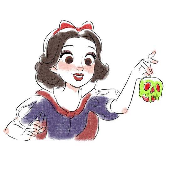 迪士尼白雪公主图片精选-插画_2