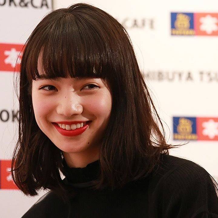小松菜奈发型图片大全-中长发型_2