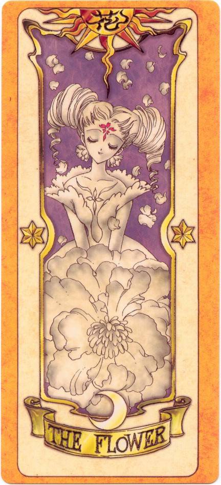 《魔卡少女樱》透明牌篇19张库洛牌图片大全-花_1
