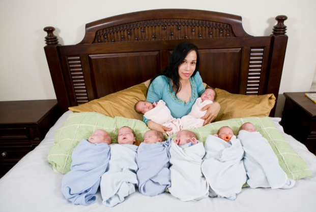 怀孕并生下八胞胎是一种怎样的体验！八胞胎图片！_1