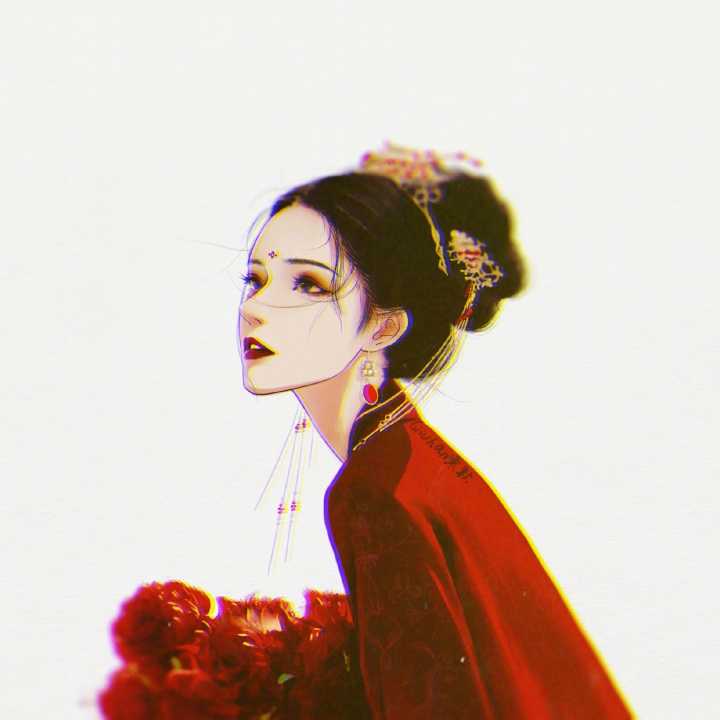 超好看仙气女生头像动漫古风_8