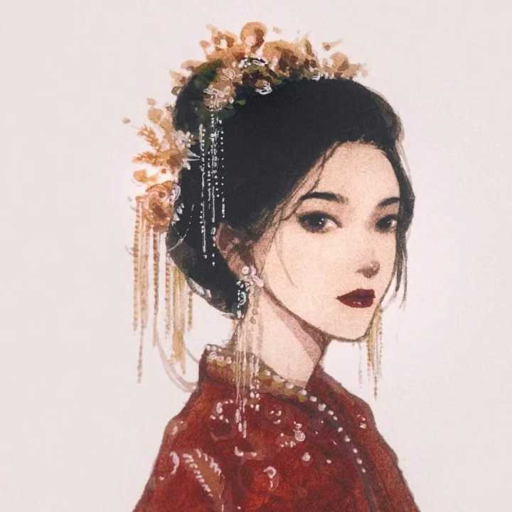 超好看仙气女生头像动漫古风_13