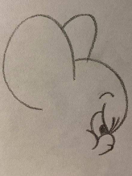 动画片《猫和老鼠》老鼠Jerry杰瑞简笔画画法教程图片_3