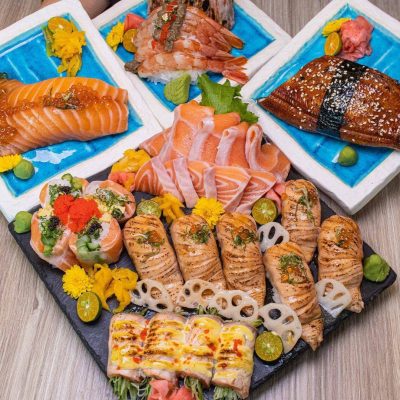 正宗日本料理 三文鱼  握寿司、生鱼片与丼饭等！