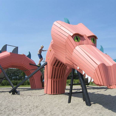 丹麦的儿童怪物冒险游乐园创意！