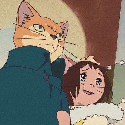 《猫的报恩》小春吉冈春和猫男爵BARON情侣头像