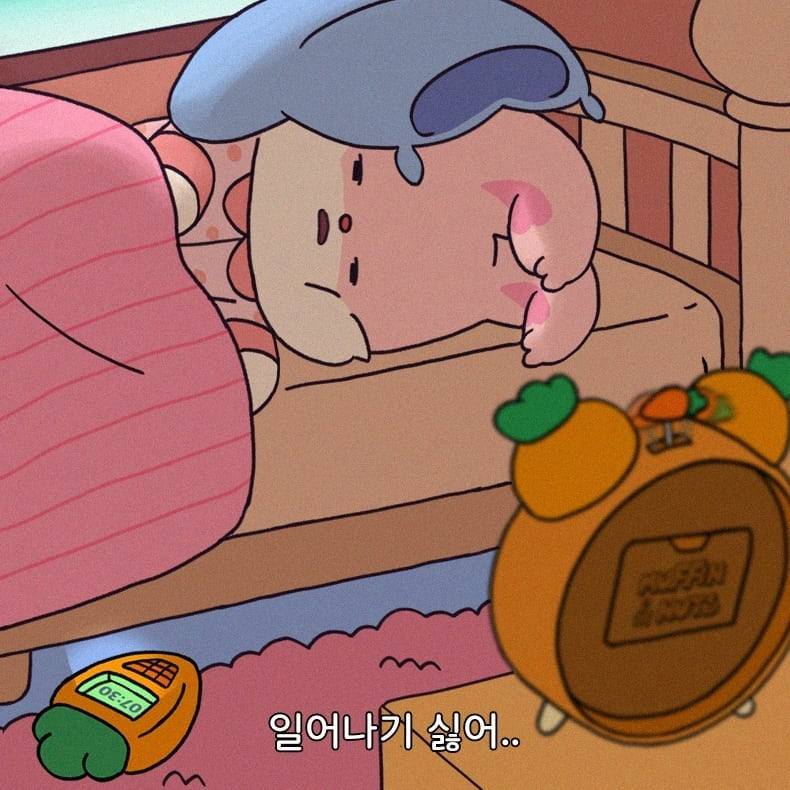 韩国muffin爱心耳兔子可爱头像 卡通粉色兔子_1