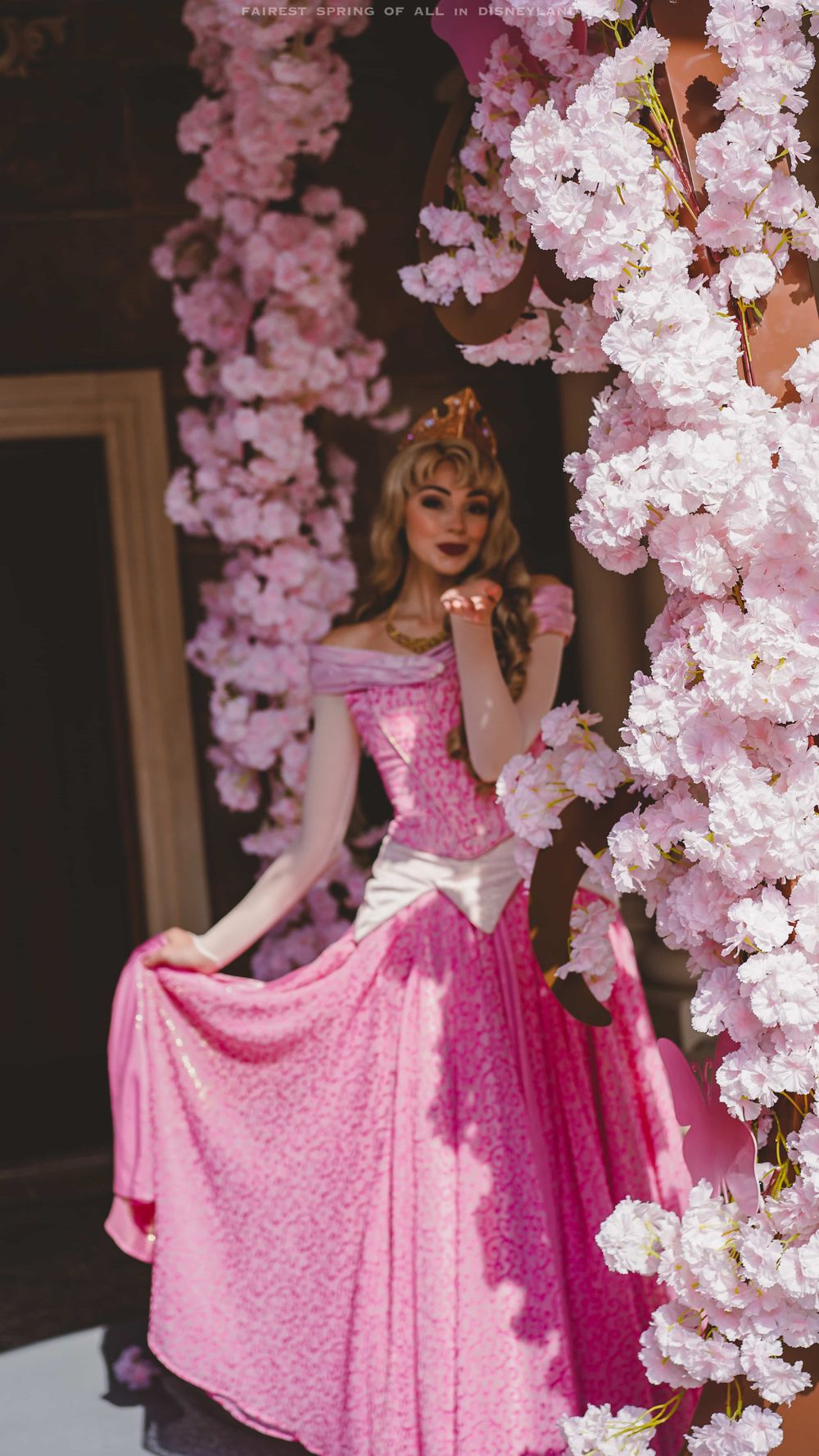 《睡美人》外国美女cosplay爱洛公主高清图片 迪士尼演出现场图_8