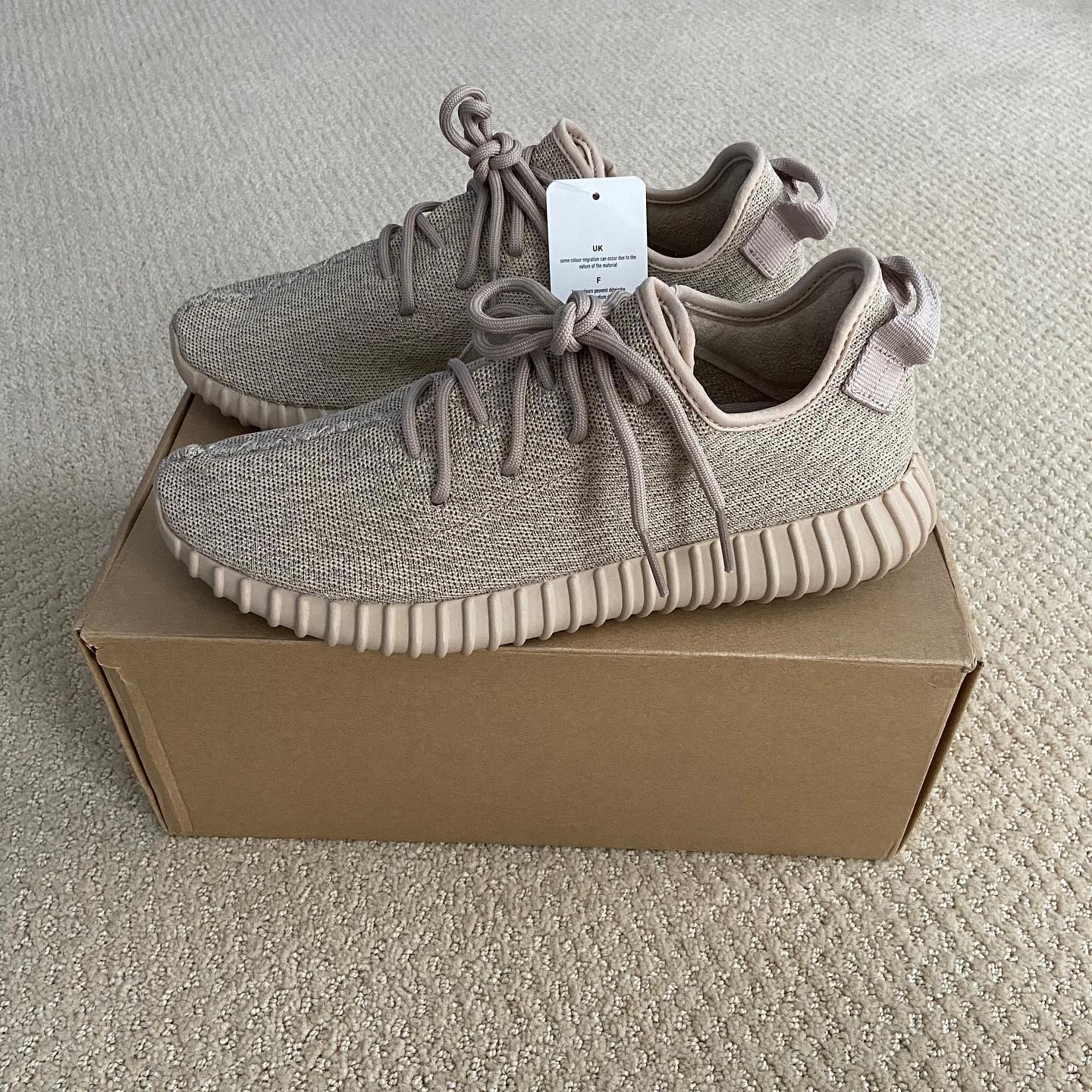 adidas yeezy350初代款式大全 全部配色高清图片-Oxford Tan灰系列_1