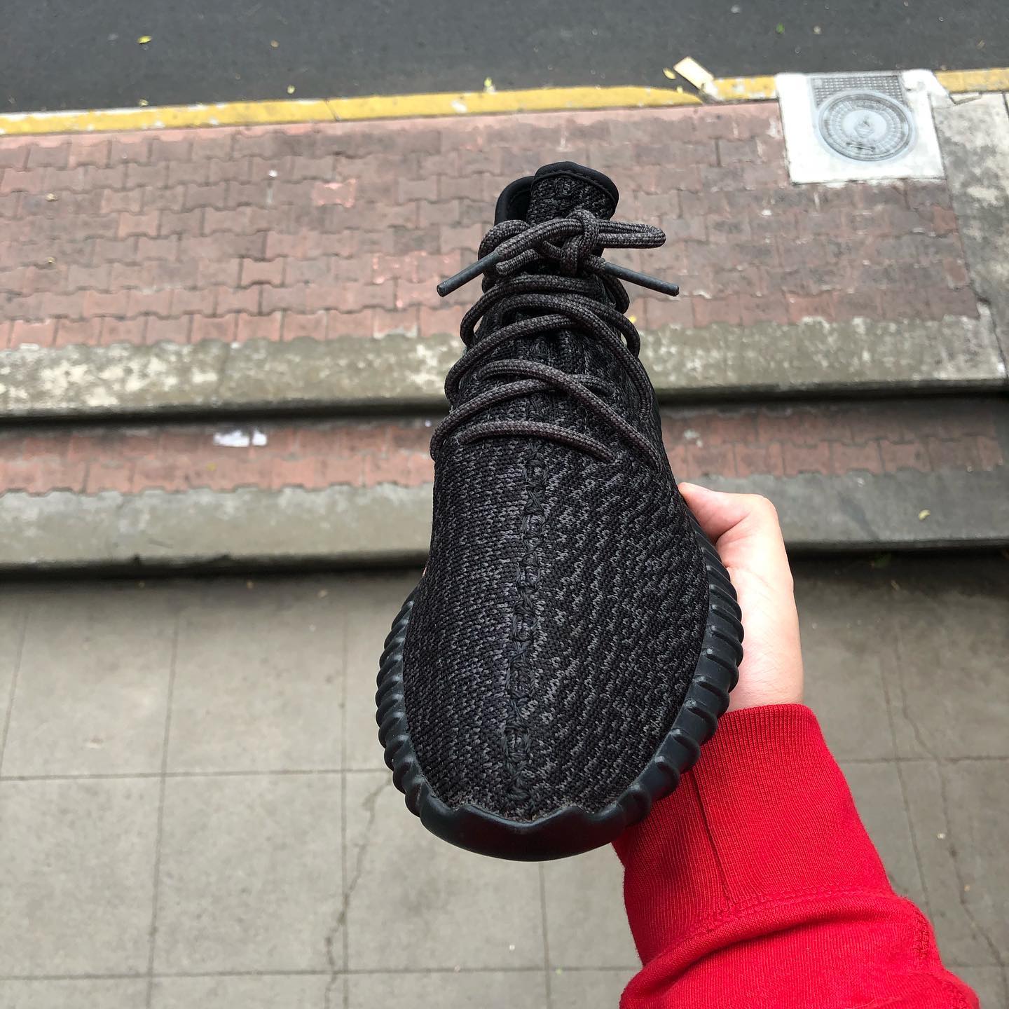 adidas yeezy350初代款式大全 全部配色高清图片-Pirate Black黑天使_6