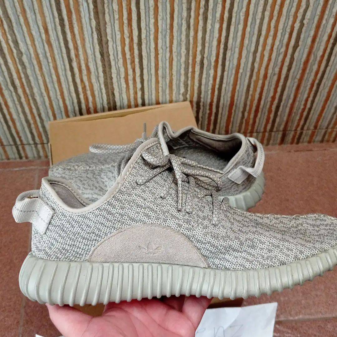 adidas yeezy350初代款式大全 全部配色高清图片-Moonrock月光灰银灰_6