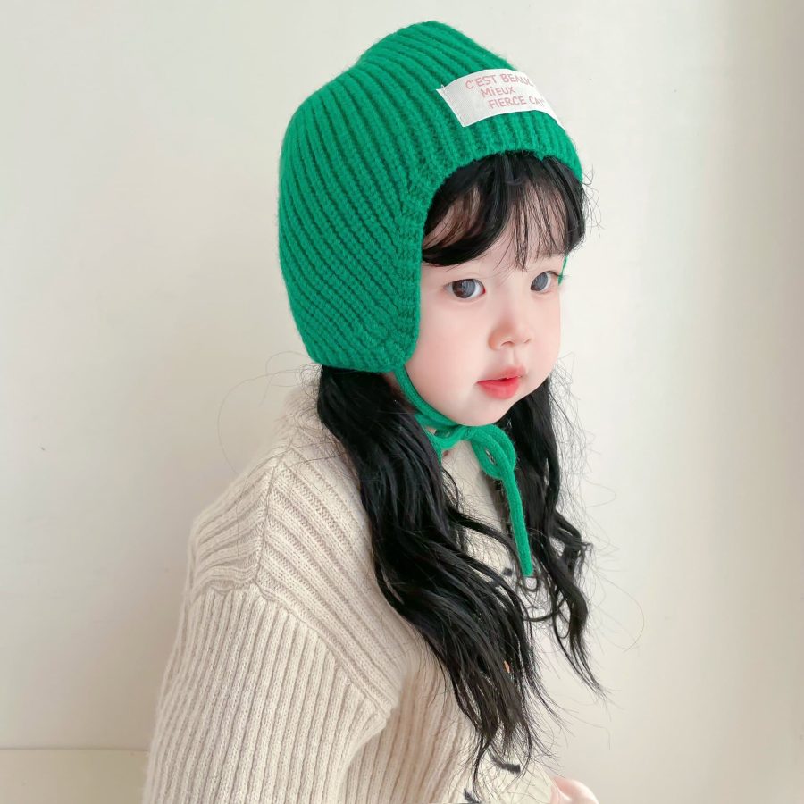 可爱绿帽子头像图片精选-女生真人绿帽子头像_8