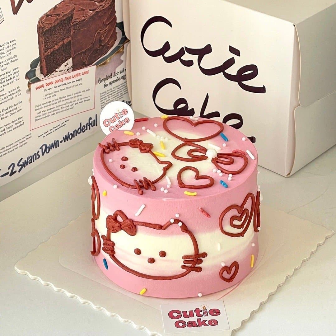可爱的生日蛋糕微信头像，适合做头像的蛋糕图片_6