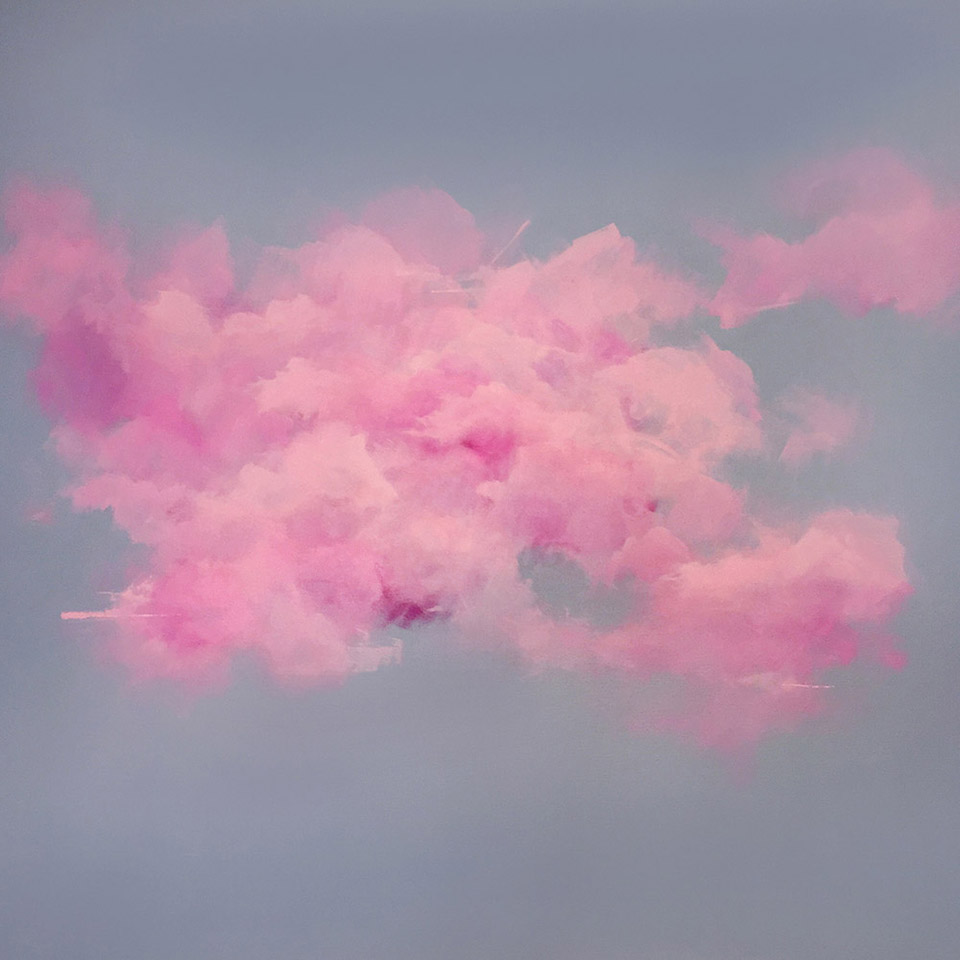 在云端 紫色云彩微信头像 ， 澳大利亚艺术家 Brooklyn Whelan ​​​紫色祥云_7