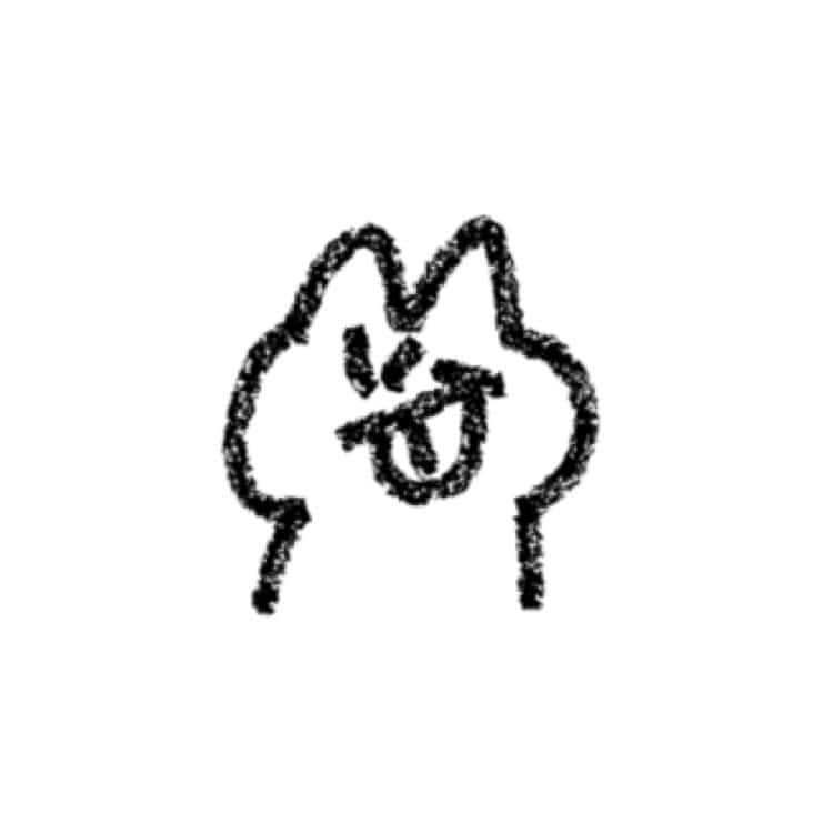 超级简单卡通表情猫咪简笔画 画一只最简单的猫_1