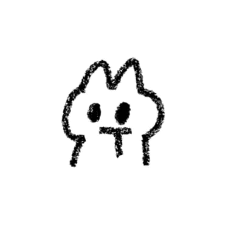 超级简单卡通表情猫咪简笔画 画一只最简单的猫_6
