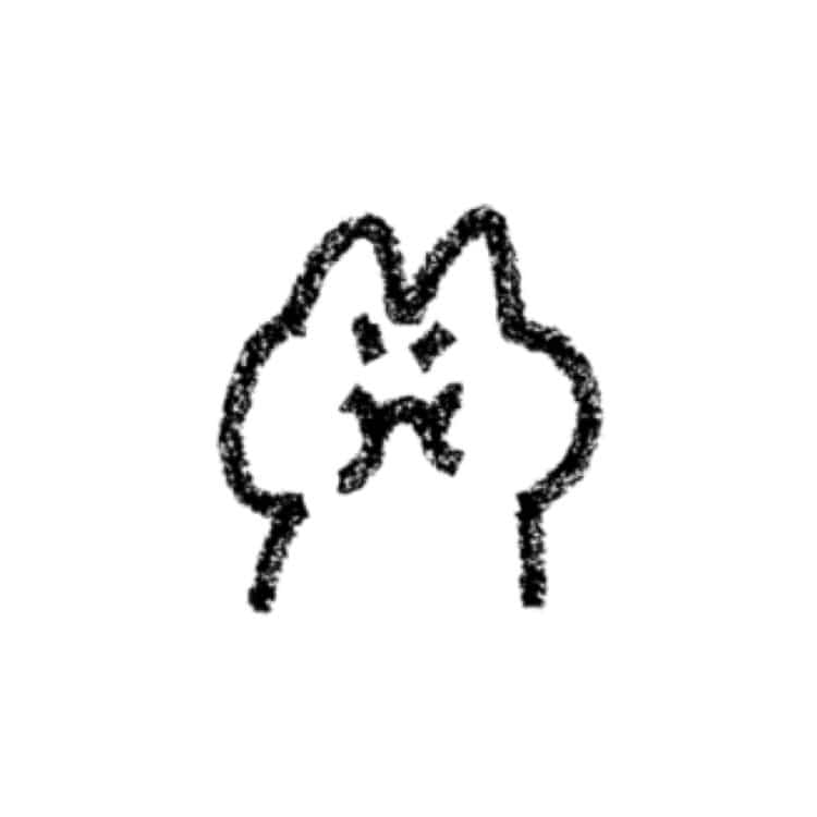 超级简单卡通表情猫咪简笔画 画一只最简单的猫_8