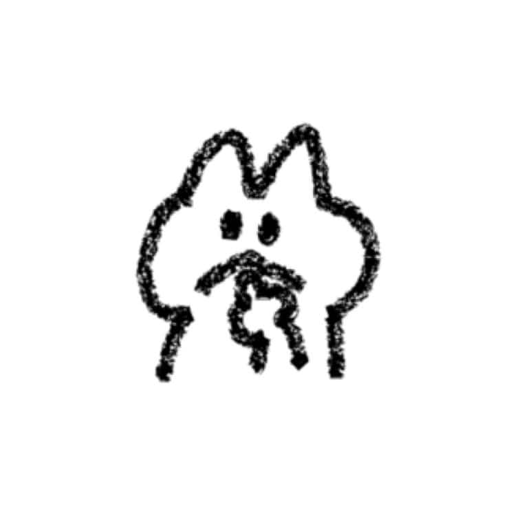 超级简单卡通表情猫咪简笔画 画一只最简单的猫_12