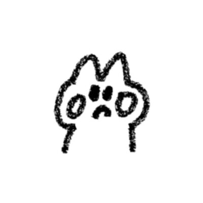 超级简单卡通表情猫咪简笔画 画一只最简单的猫