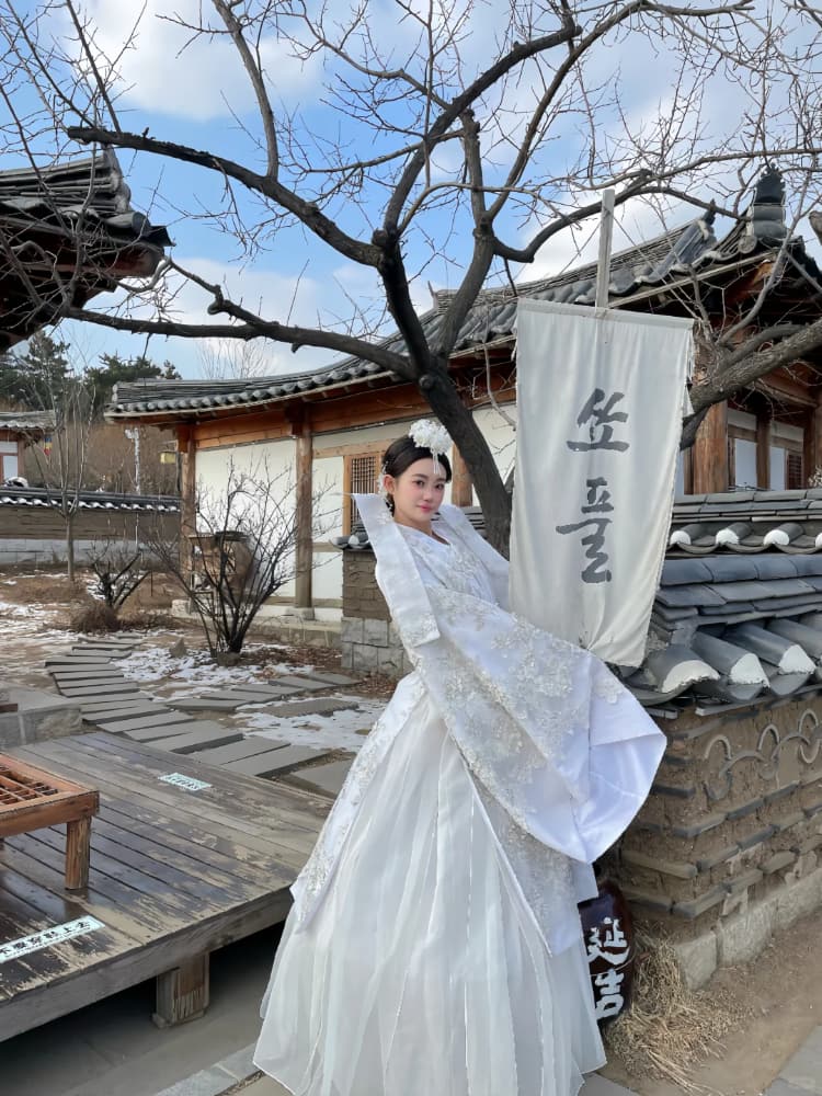 朝鲜延吉公主写真图片 民俗园拍摄_9