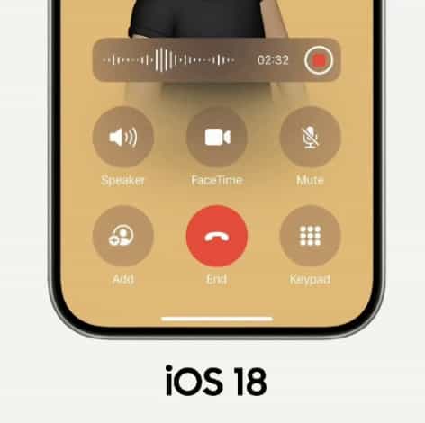 iOS18 的iPhone可以通话录音了_1